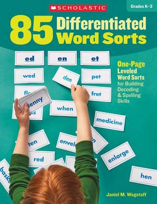 Book cover for 85 Differentiated Word Sorts