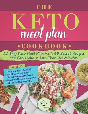 Book cover for The Keto Meal Plan Cookbook