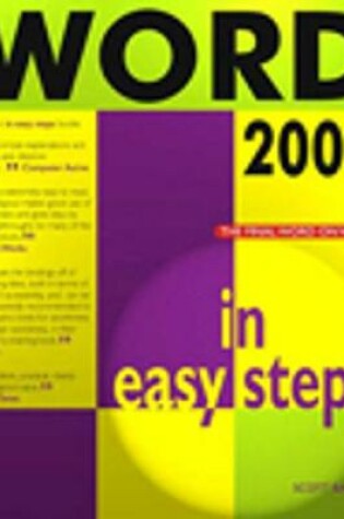 Cover of Word 2002 in Easy Steps