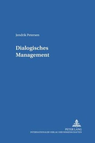 Cover of Dialogisches Management