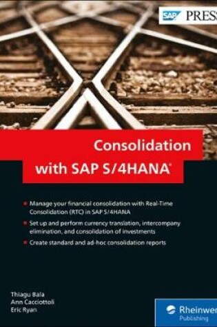 Cover of Consolidation with SAP S/4HANA