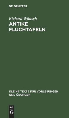 Book cover for Antike Fluchtafeln