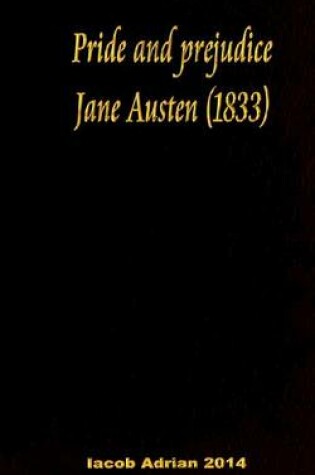 Cover of Pride and Prejudice Jane Austen (1833)