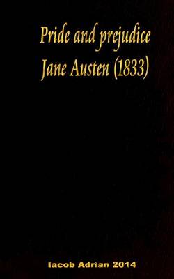 Book cover for Pride and Prejudice Jane Austen (1833)