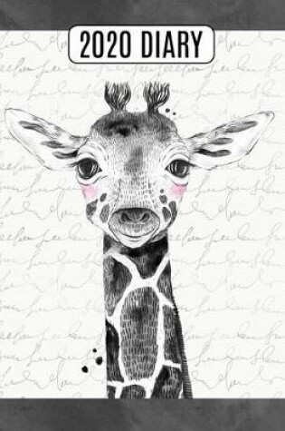 Cover of 2020 Daily Diary Planner, Inky Giraffe