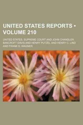 Cover of United States Reports (Volume 210)