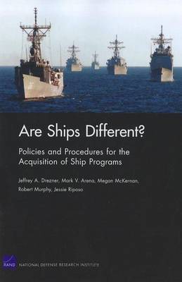 Book cover for Are Ships Different? Policies and Procedures for the Acquisition Ofship Programs