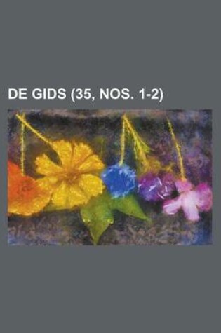 Cover of de Gids (35, Nos. 1-2)