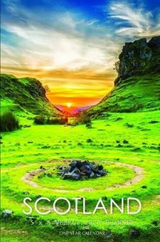 Cover of Scotland 5 x 8 Weekly 2020 Planner