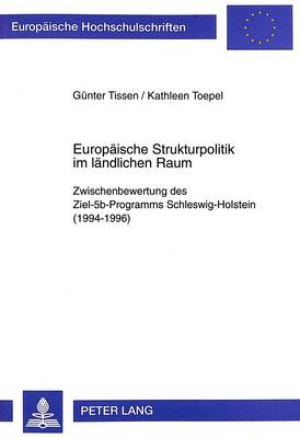 Book cover for Europaeische Strukturpolitik Im Laendlichen Raum