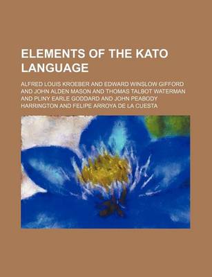 Book cover for Elements of the Kato Language