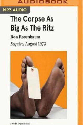 Cover of The Corpse as Big as the Ritz