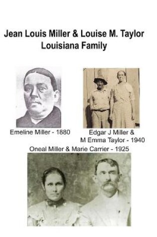 Cover of Jean Louis Miller, Sr. Louisiana Family