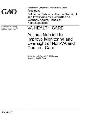 Book cover for VA Health Care