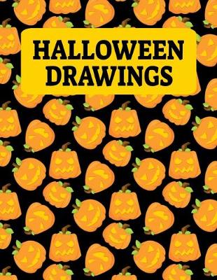 Book cover for Halloween Drawings