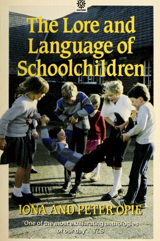 Cover of The Lore and Language of Schoolchildren