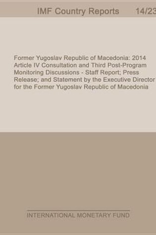 Cover of Former Yugoslav Republic of Macedonia