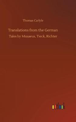 Book cover for Translations from the German