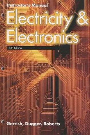 Cover of Electricity & Electronics, Instructor's Manual