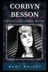 Book cover for Corbyn Besson Adult Coloring Book