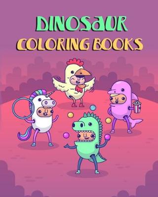 Cover of Dinosaur Coloring Books