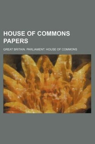 Cover of House of Commons Papers (Volume 1861