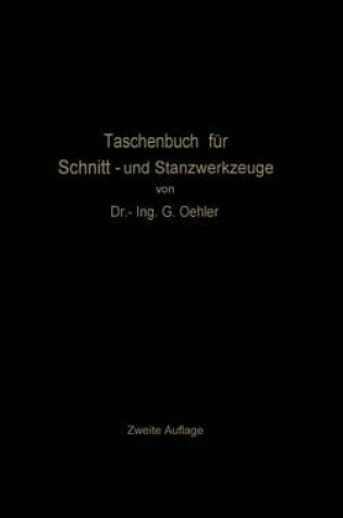 Cover of Taschenbuch Fur Schnitt- Und Stanzwerkzeuge