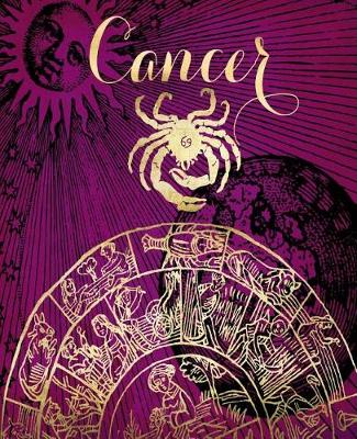 Cover of Cancer Symbol Astrology Wheel Zodiac Sign Horoscope School Comp Book 130 Pages