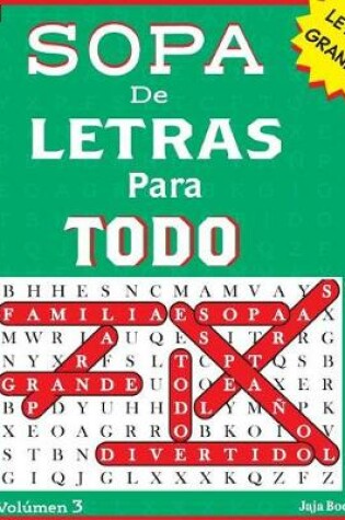 Cover of SOPA De LETRAS Para TODO