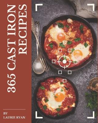 Book cover for 365 Cast Iron Recipes