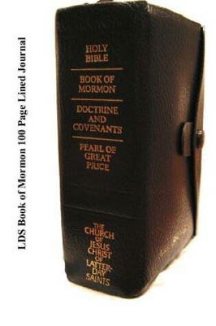 Cover of Lds Book of Mormon 100 Page Lined Journal