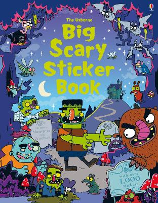 Book cover for Big Scary Sticker book