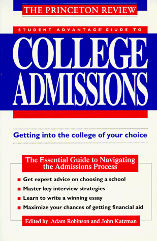 Book cover for Student Access College Admissions