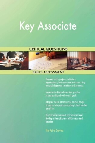 Cover of Key Associate Critical Questions Skills Assessment