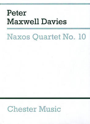 Book cover for Naxos Quartet No. 10