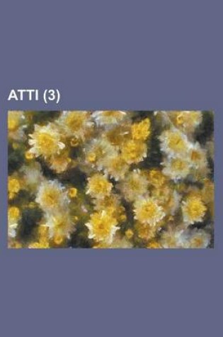 Cover of Atti (3)