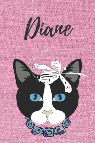 Cover of Notizbuch Katze / Notizheft / Journal / Malbuch / Tagebuch / Kritzelbuch / DIN A5 / Geschenk Diane