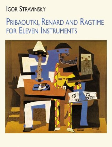 Book cover for Pribaoutki, Renard and Ragtime for Eleven Instruments