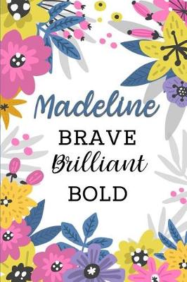 Book cover for Madeline Brave Brilliant Bold