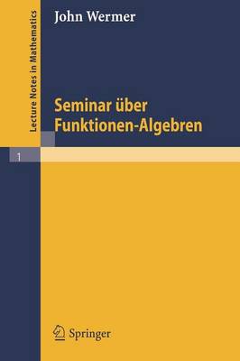 Book cover for Seminar UEber Funktionen - Algebren