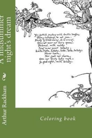 Cover of A midsummer night's dream