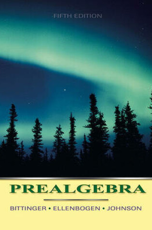 Cover of Prealgebra