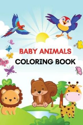 Cover of Baby Animals Coloring Book