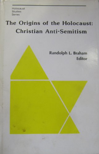 Cover of Origins of the Holocaust