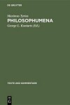 Book cover for Philosophumena