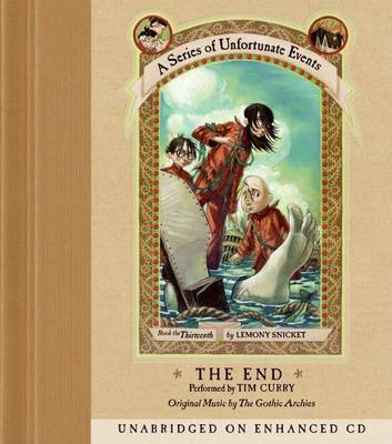 Book cover for A Series of Unfortunate Events #13: The End