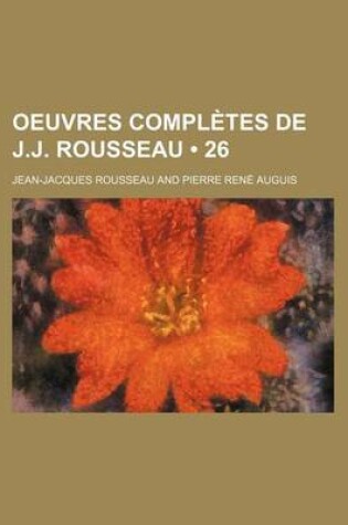 Cover of Oeuvres Completes de J.J. Rousseau (26)