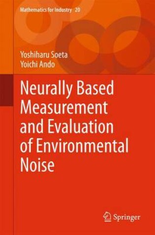 Cover of Neurally Based Measurement and Evaluation of Environmental Noise