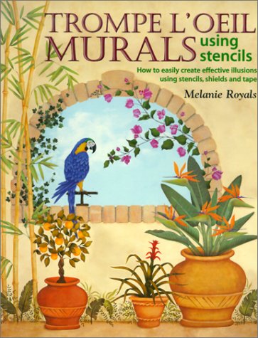 Book cover for Trompe l'Oeil Murals Using Stencils