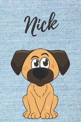 Book cover for Nick Notizbuch Hunde / Malbuch / Tagebuch